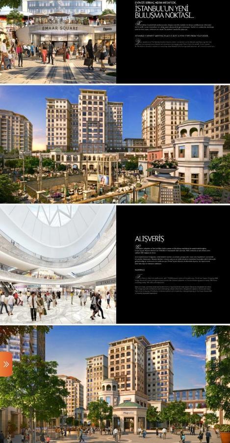 Serviced Luxurious 3+1 In Address Emaar Square 伊斯坦布尔 外观 照片